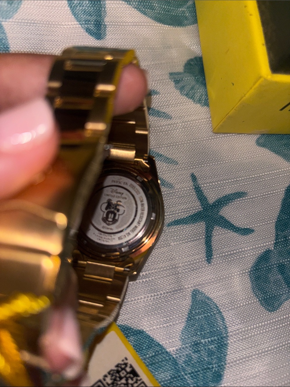 NWT Disney Limited Edition Invicta Gold Tone Women’s Watch - Picture 4 of 6